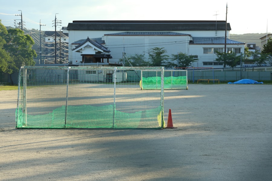 開催会場の小学校グラウンド